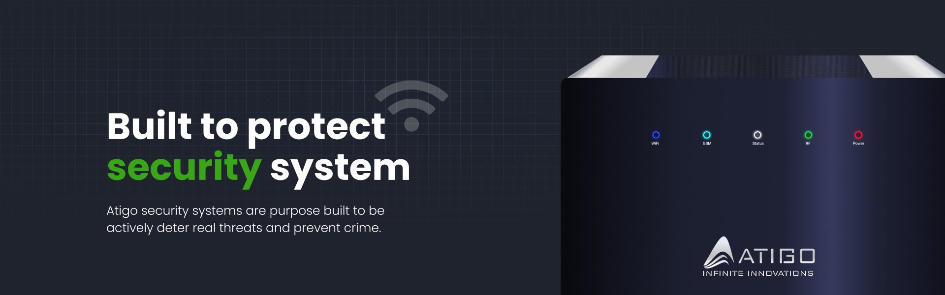 Smart Home Security System Control Panels – Atigo - Atigo Security