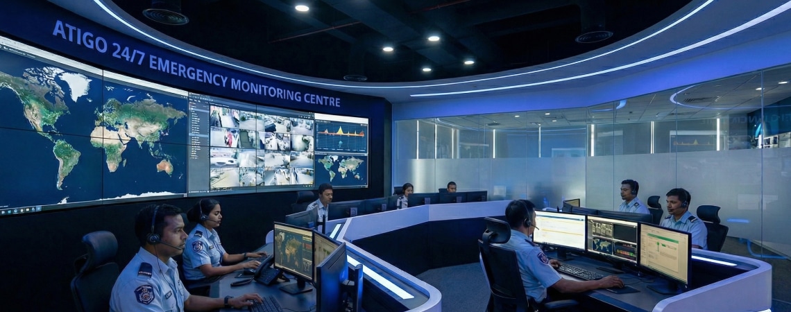 Atigo 24/7 Emergency Monitoring Service: Professional Response