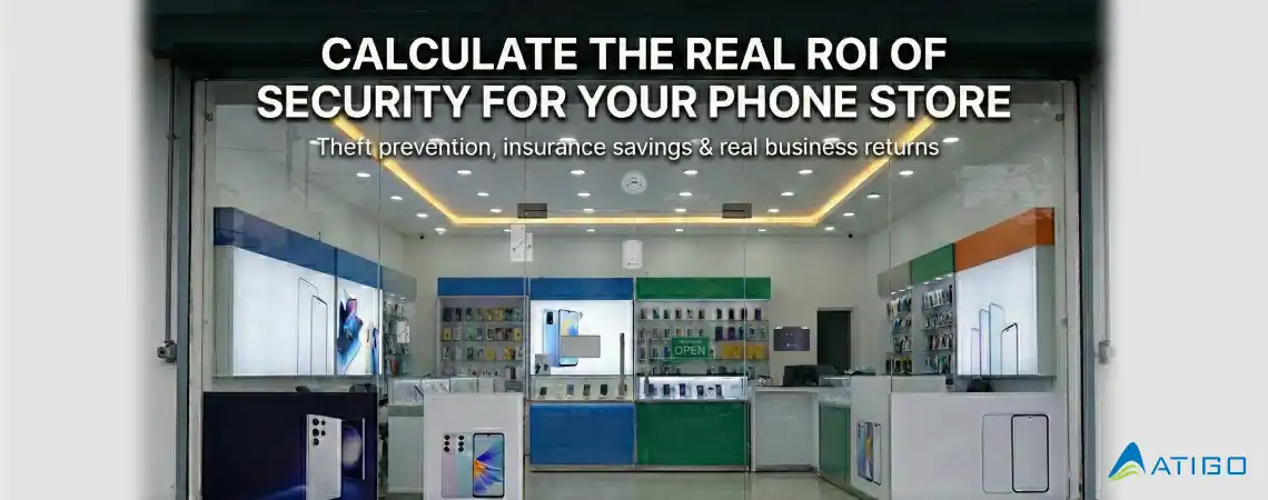 The Real ROI of 24/7 Monitored Security Alarm Systems for Phone Stores in India