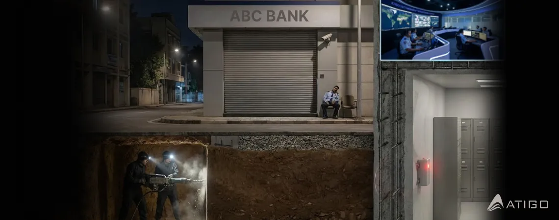 Bank Vault Security Planning for 2026: How Indian Banks Can Prevent Underground Vault Break-ins with AIoT Technology