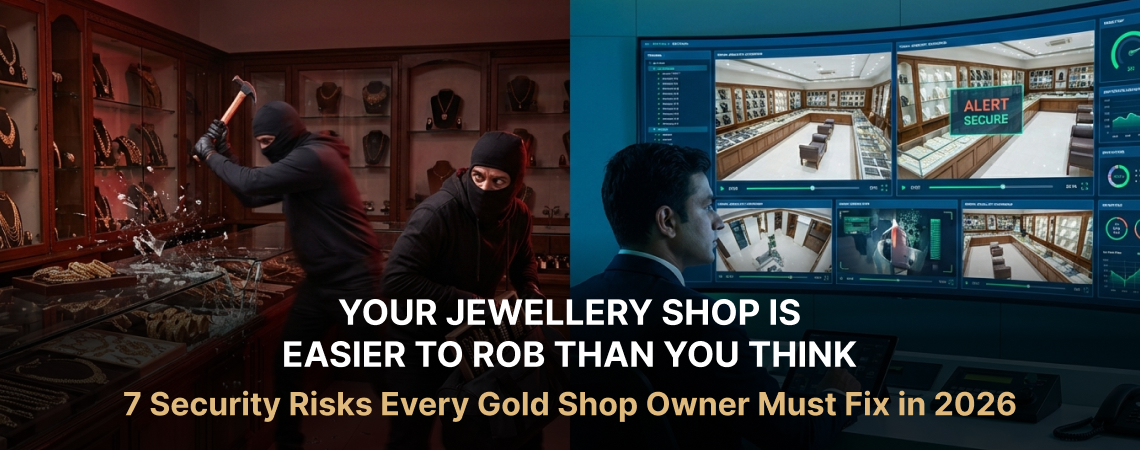 Top 7 Jewellery Shop Security Risks in India (2026 Guide for Gold Shop Owners)