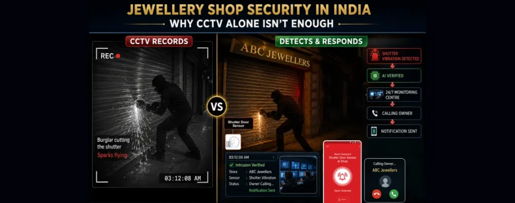 Jewellery Shop Security in India: Why CCTV Alone Isn’t Enough